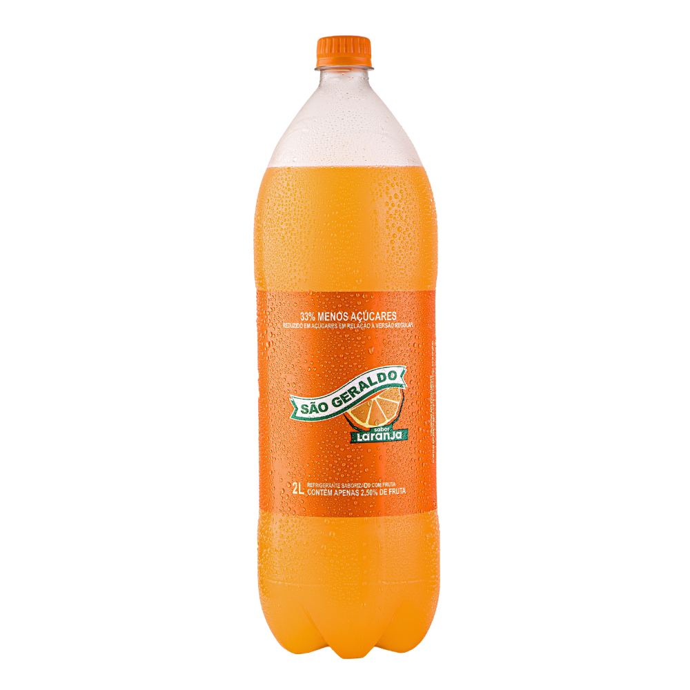 REFRIGERANTE SÃO GERALDO LARANJA 2L