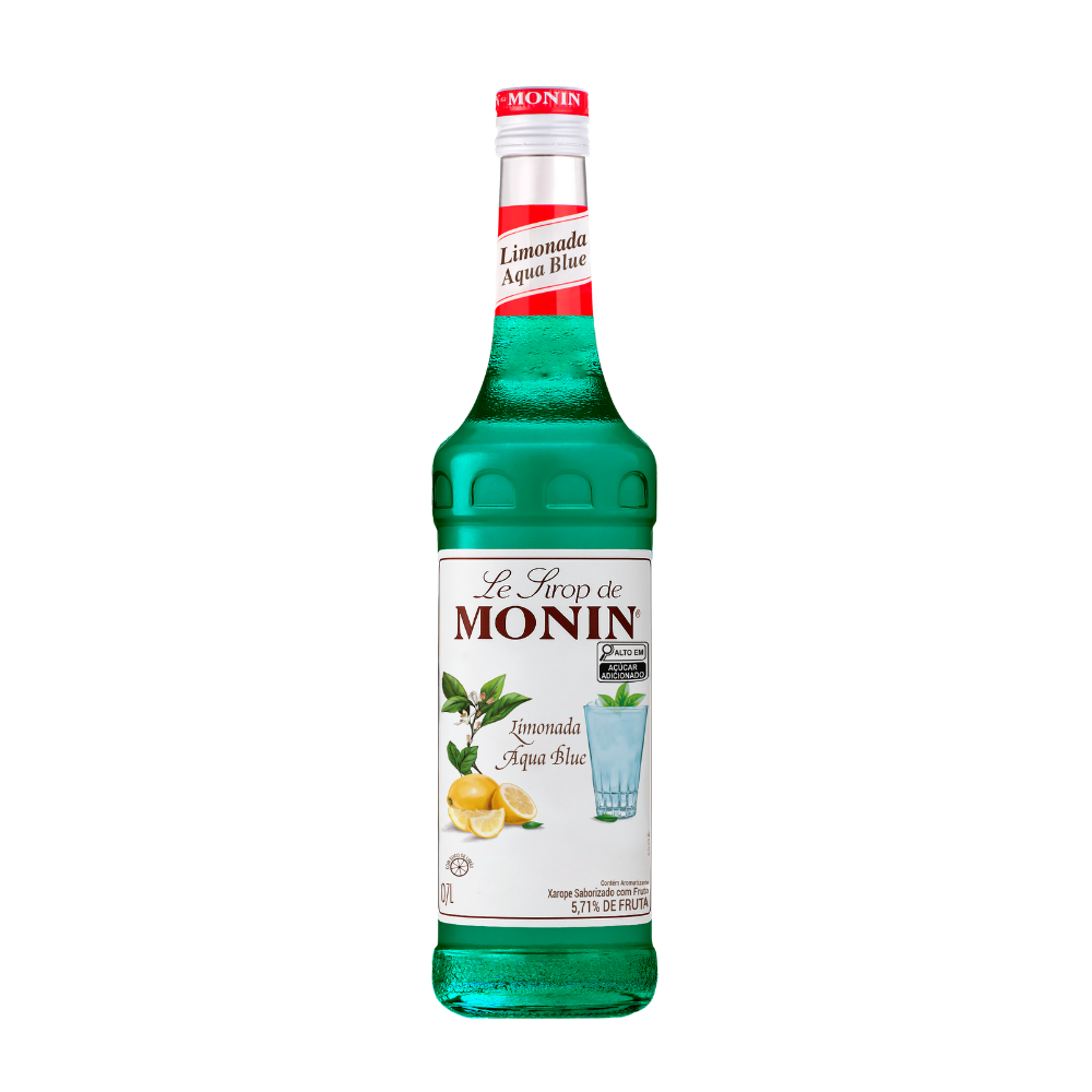 XAROPE MONIN LIMONADA AQUA BLUE 700ML