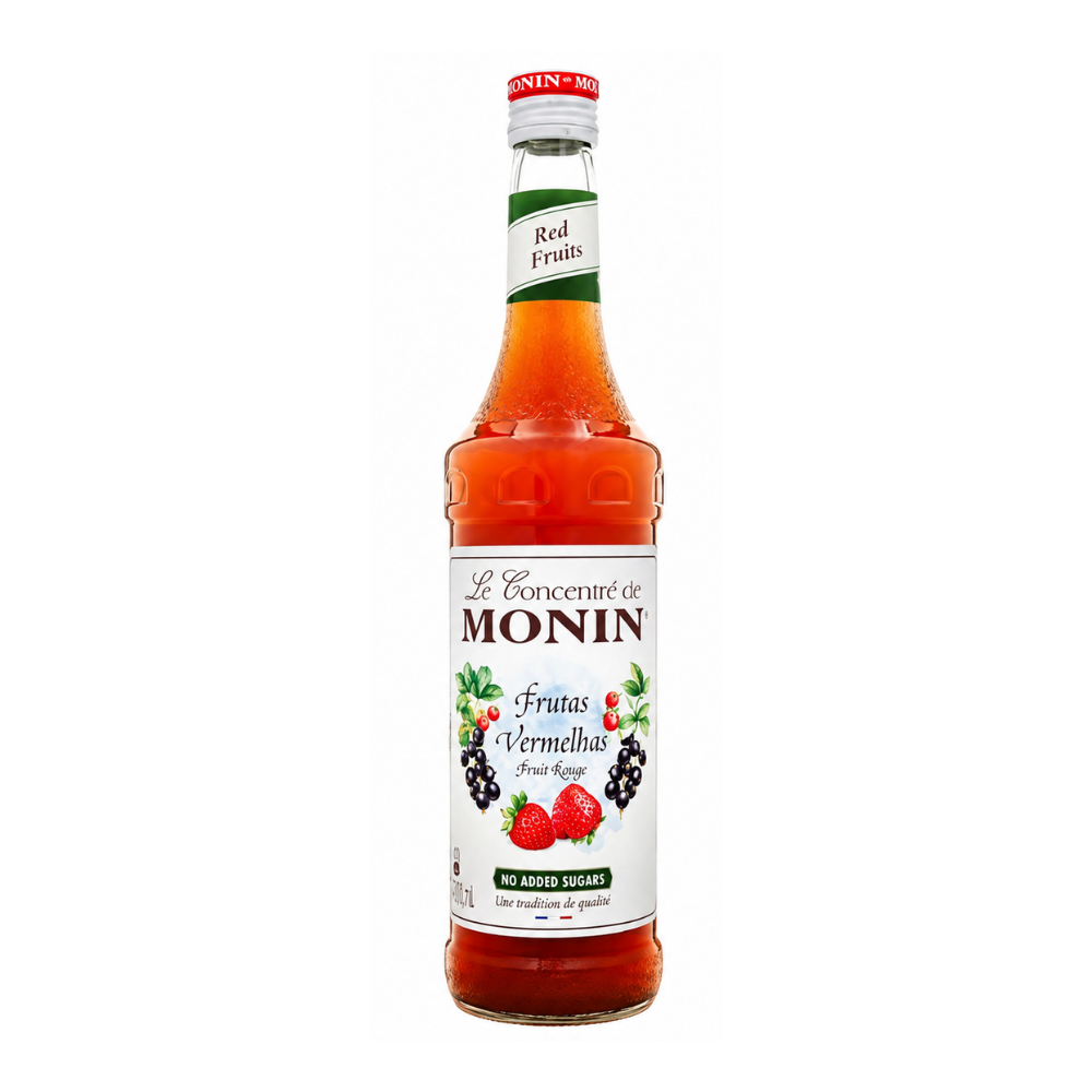 MONIN SEM ACUCAR FRUTAS VERMELHAS 700ML